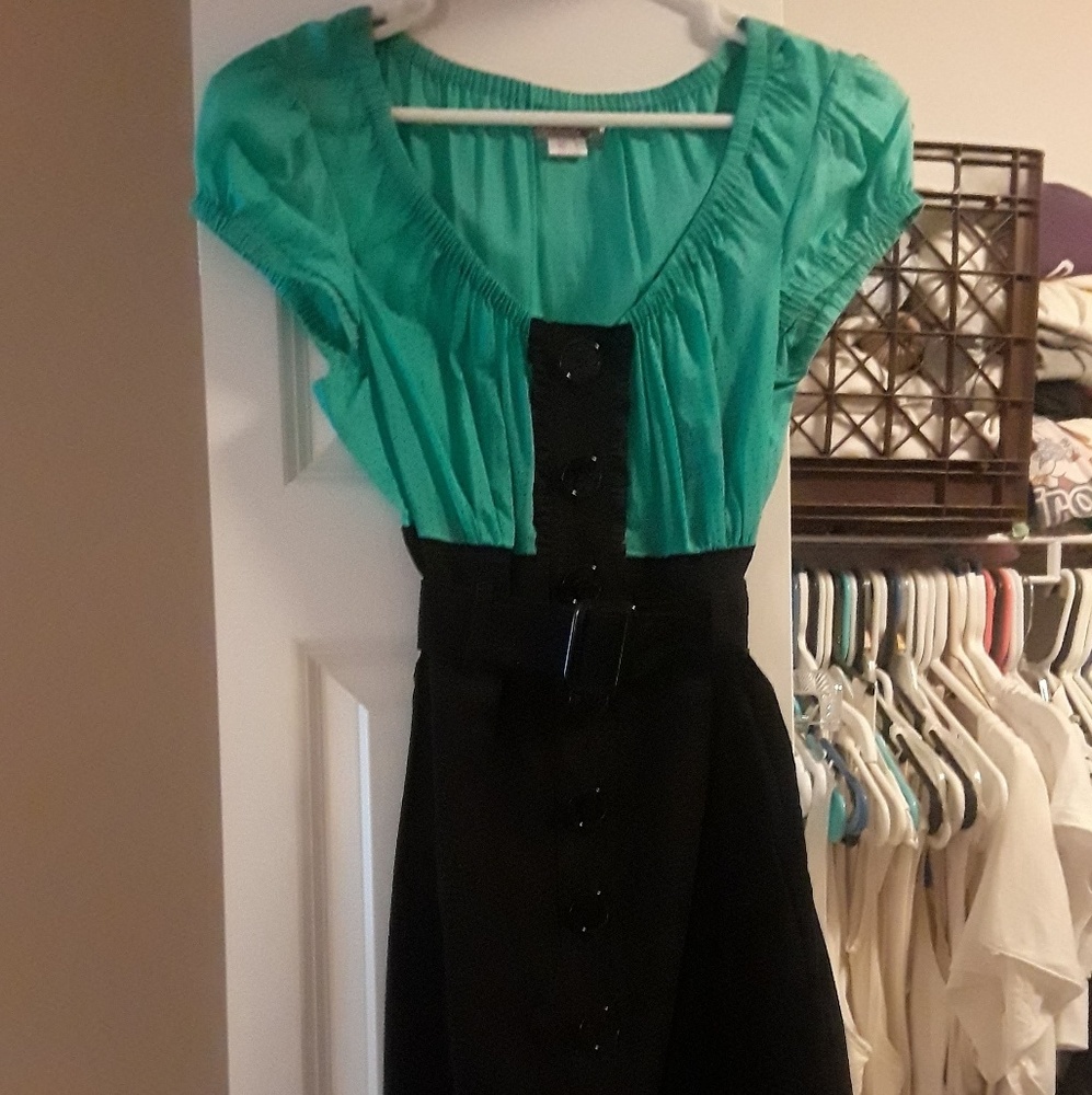 Kensie Girl Belted Shiftdress